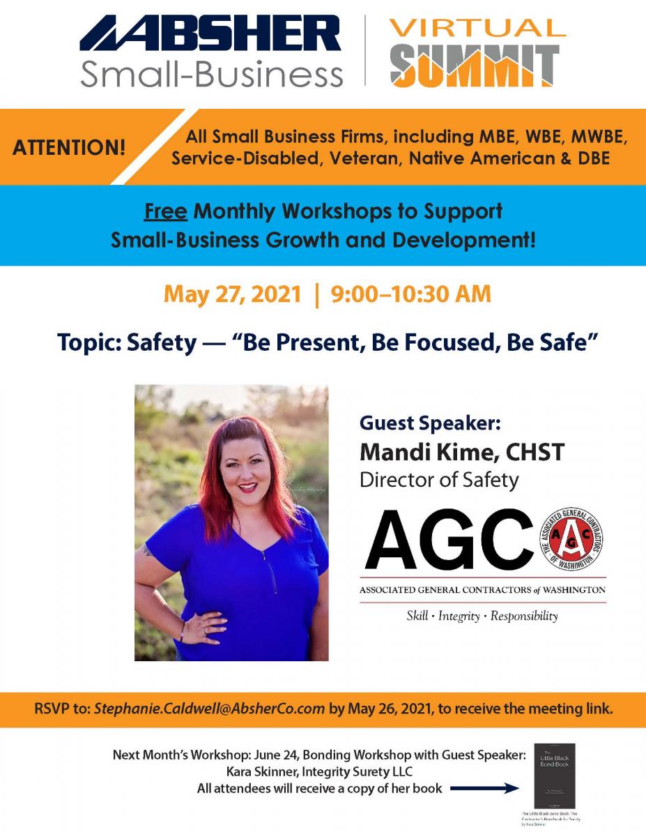 Absher Construction Company Virtual Summit Poster