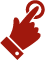 hand icon with clicking finger